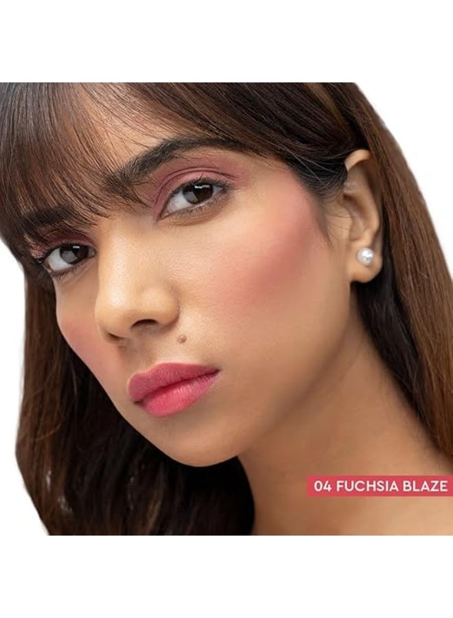 كيرو مُلوّن الشفاه والخدود كيرو أفتر جلو - فوشيا بليز، 5 غرام | مرطب، قابل للتطبيق بطبقات، خفيف الوزن | غني بحمض الهيالورونيك وزيت بذور الكرامبي وزيت ثمر الورد | لون طبيعي، لمسة نهائية متجانسة - Image 2